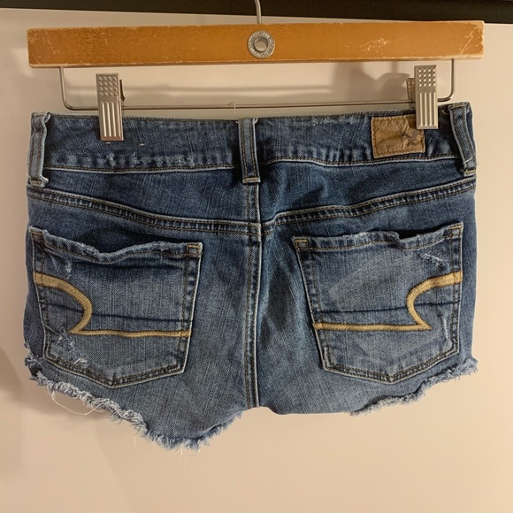 Dark Denim Short Short - Picture 2 of 2